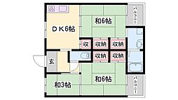 ビレッジハウス宮の前 4階