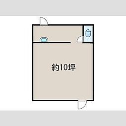 フラワーハイツマエダ ワンルームの間取図画像