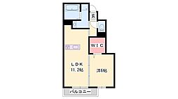 コーワロジデンス 1LDKの間取図画像