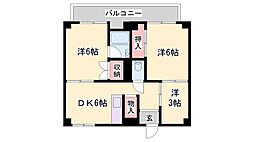 ビレッジハウス東二見 2階/-