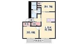 シャルム梶原A棟 2階
