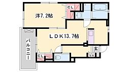 ラッフィナートII 1階/-