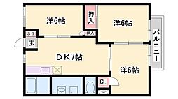 タウンリバティー 2階/-