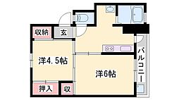 ビレッジハウス十王堂 2階/-