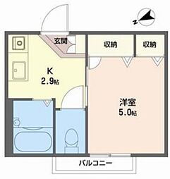 フローラ西新町 2階