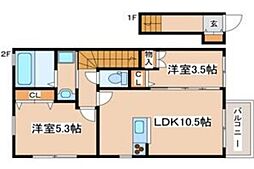 メゾン ベターデイズ 2階/-
