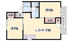 一色ハイツII 2階