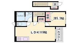 カラタチ 2階