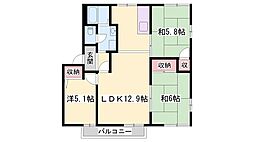 サニーパークG棟 1階/-