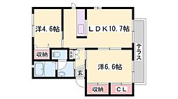 グランシード住吉　B棟 2階