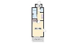 レガーロ ワンルームの間取図画像