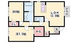 モダンコート曽根 A棟 1階