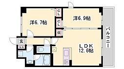 シェーネル・ブラウエン加古川 4階