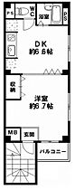 エイトコート夕凪  ｜ 大阪府大阪市港区夕凪２丁目12-18（賃貸マンション1DK・2階・28.72㎡） その2