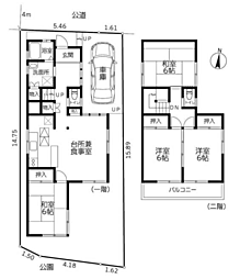 物件画像 六月1丁目戸建て