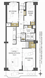 物件画像 ボナハイツ中川B棟