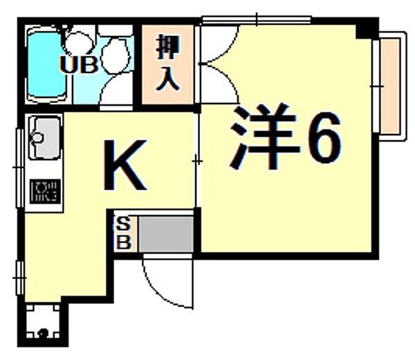 エンプレス南塚口 ｜兵庫県尼崎市南塚口町８丁目(賃貸マンション1K・3階・21.00㎡)の写真 その2