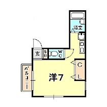 兵庫県西宮市岡田山（賃貸アパート1R・2階・21.96㎡） その2