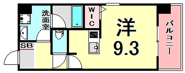 Le CINQ 尼崎東 ｜兵庫県尼崎市杭瀬北新町４丁目(賃貸マンション1R・3階・27.00㎡)の写真 その2