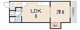 ハイム北口  ｜ 兵庫県西宮市田代町（賃貸アパート1LDK・1階・33.00㎡） その2