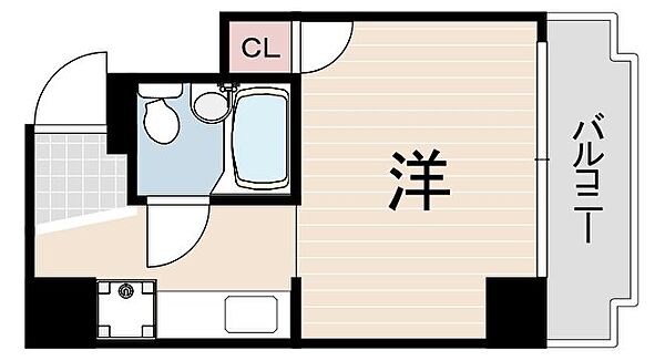 ルネサンス尼崎 ｜兵庫県尼崎市昭和南通５丁目(賃貸マンション1K・6階・20.00㎡)の写真 その2