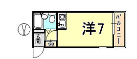 サンパレス21高座  ｜ 兵庫県西宮市広田町（賃貸マンション1R・1階・16.30㎡） その2