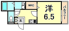 ALEGRIA猪名寺  ｜ 兵庫県尼崎市南清水（賃貸アパート1DK・1階・25.60㎡） その2