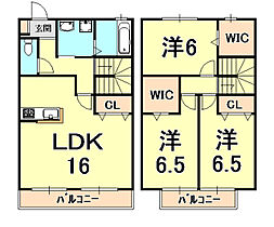 兵庫県西宮市堤町（賃貸テラスハウス3LDK・--・90.11㎡） その2