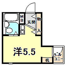 ブレシオンエスト・ウエスト  ｜ 兵庫県西宮市大畑町（賃貸マンション1R・1階・16.36㎡） その2