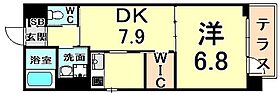 ヴェルドミールマーガレット  ｜ 兵庫県尼崎市東園田町４丁目（賃貸マンション1DK・1階・35.40㎡） その2