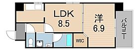 フェリーチェ  ｜ 兵庫県尼崎市南塚口町２丁目（賃貸マンション1LDK・1階・35.40㎡） その2