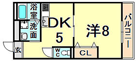 フェアリーテール出屋敷  ｜ 兵庫県尼崎市南竹谷町１丁目（賃貸マンション1DK・3階・32.00㎡） その2