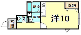 兵庫県西宮市甲子園口４丁目（賃貸アパート1R・1階・32.30㎡） その2