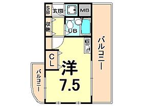 アトリエ塚口  ｜ 兵庫県尼崎市南塚口町３丁目（賃貸マンション1K・4階・19.00㎡） その2