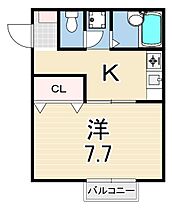 カーサポンテアルト  ｜ 兵庫県尼崎市潮江２丁目（賃貸アパート1DK・1階・26.91㎡） その2