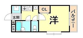 ステラハウス14  ｜ 兵庫県尼崎市武庫町１丁目（賃貸マンション1K・1階・19.53㎡） その2