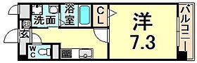 アクシス  ｜ 兵庫県尼崎市水堂町１丁目（賃貸マンション1K・2階・26.61㎡） その2