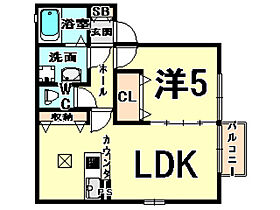 アフィターレ塚口  ｜ 兵庫県尼崎市塚口本町７丁目（賃貸アパート1LDK・1階・39.21㎡） その2