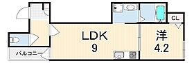 F asecia cosy  ｜ 兵庫県尼崎市神田北通８丁目（賃貸アパート1LDK・3階・31.26㎡） その1