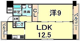 アーバネックス尼崎東難波  ｜ 兵庫県尼崎市東難波町５丁目（賃貸マンション1LDK・8階・45.44㎡） その2