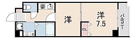 トーシンクレール塚口  ｜ 兵庫県尼崎市塚口町３丁目（賃貸マンション2K・2階・35.10㎡） その2