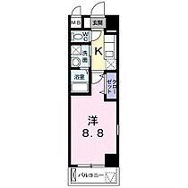 カルム  ｜ 兵庫県西宮市大島町（賃貸マンション1K・2階・27.77㎡） その2