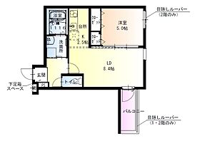 フジパレス阪神尼崎  ｜ 兵庫県尼崎市北大物町（賃貸アパート1LDK・3階・38.05㎡） その2