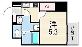 フォーリアライズ昭和南通I  ｜ 兵庫県尼崎市昭和南通５丁目（賃貸マンション1K・3階・22.50㎡） その2