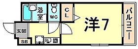 サンハイムいなの  ｜ 兵庫県伊丹市稲野町２丁目（賃貸アパート1K・1階・24.00㎡） その2