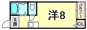 兵庫県西宮市神垣町（賃貸アパート1R・1階・17.50㎡） その2