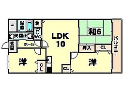 ひよどり 3LDKの間取図画像