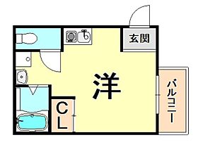 camellia  ｜ 兵庫県尼崎市七松町３丁目（賃貸アパート1R・3階・23.62㎡） その2