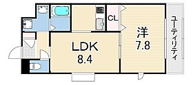 夢野町レジデンス  ｜ 兵庫県神戸市兵庫区夢野町２丁目（賃貸マンション1LDK・1階・38.70㎡） その2