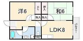 グリーンハイツ  ｜ 兵庫県神戸市長田区重池町２丁目（賃貸マンション2LDK・1階・52.05㎡） その2